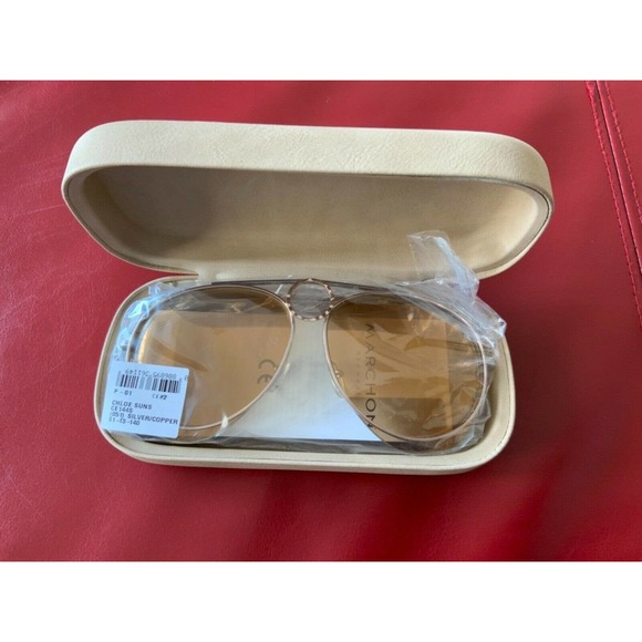 Chloe Romie 61mm Aviator Sunglasses - Picture 3 of 3